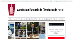 Desktop Screenshot of aedh.es